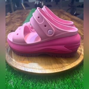 CROCS Bubblegum Pink Sandals